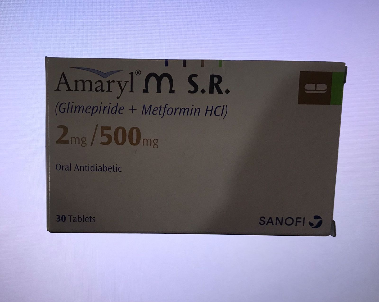 Amaryl M Tablets SR 2/500mg