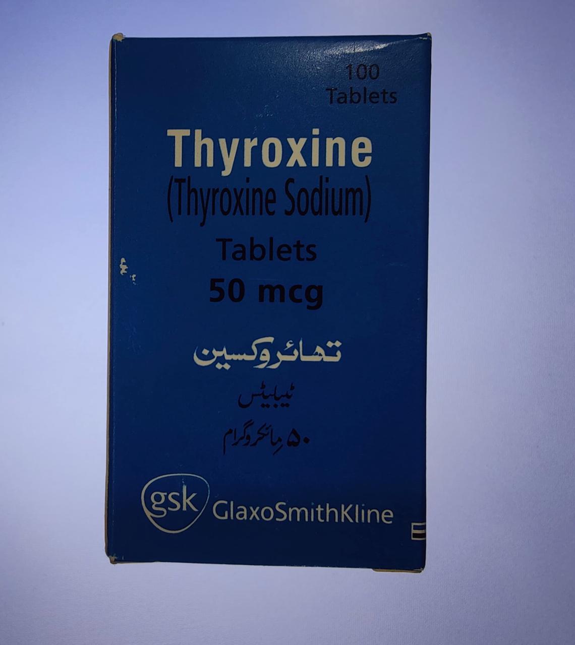Thyroxine 50 mcg