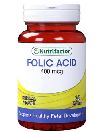 Folic Acid 400 mcg 60s